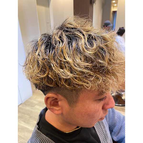 秋パーマ+似合わせカット第二弾¥11000/舞鶴美容室/波巻きパーマ/