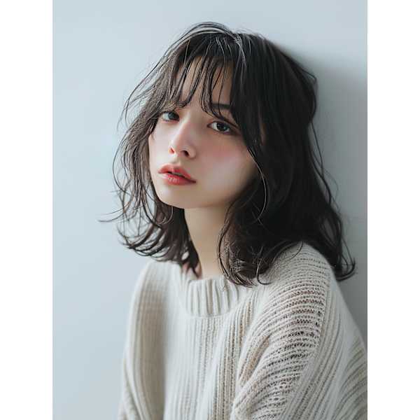 【平日限定】似合わせカット＋艶感カラー　　　¥7200