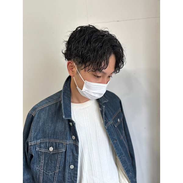 【☆メンズ平日限定☆】デザインカット＋体験スパ＋美眉カット ￥6,900