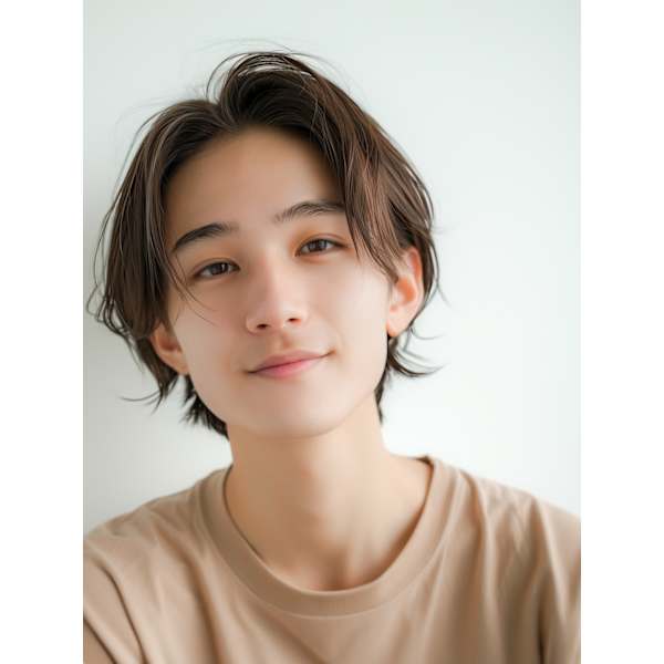 【おしゃれヘメンズヘア】カット+カラー+眉カット¥7,900