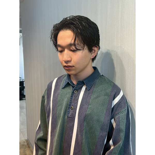 【ご新規様限定】メンズカット＋曲がる縮毛矯正 ＋1stepトリートメント