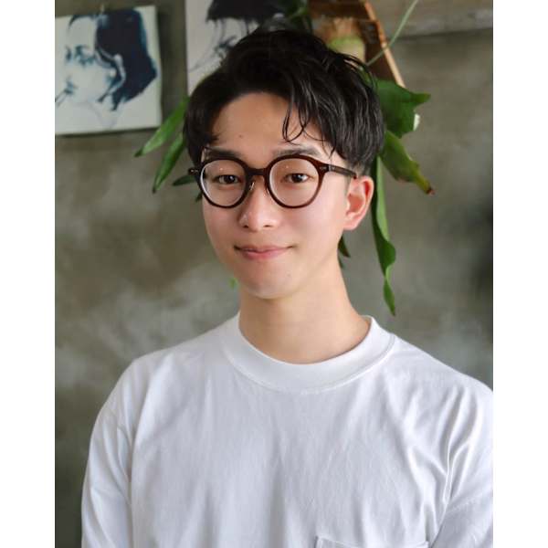 《メンズ人気2位☆》カット+根元しっかり立ち上げパーマ!