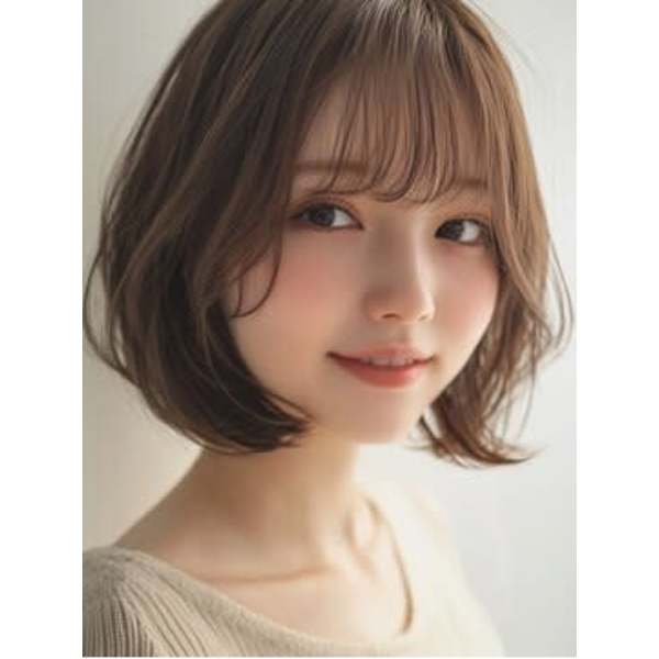 前髪カット+前髪パーマ ¥6,600(税込み)