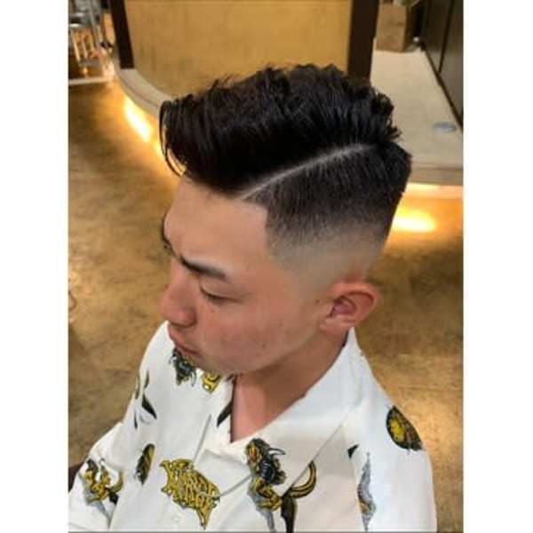 【田中/山口のみ】メンズカット（フェードカット、スキンフェード含む）＋marbb＋クイックスパ