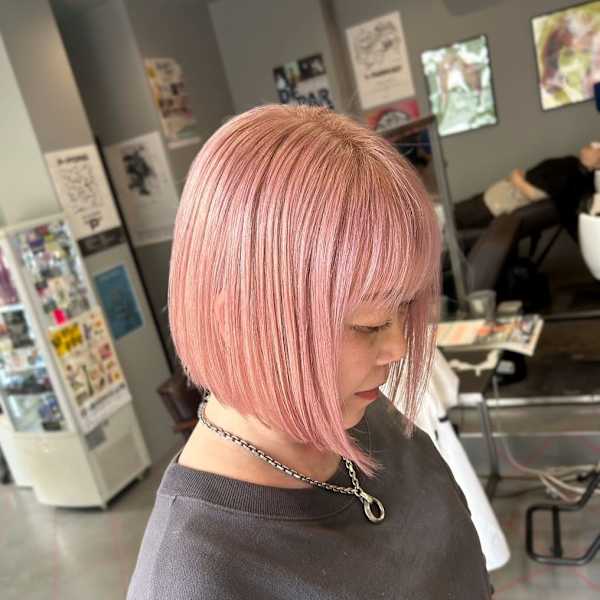 【人気No.3】カット＋ケアブリーチダブルカラー￥19,000