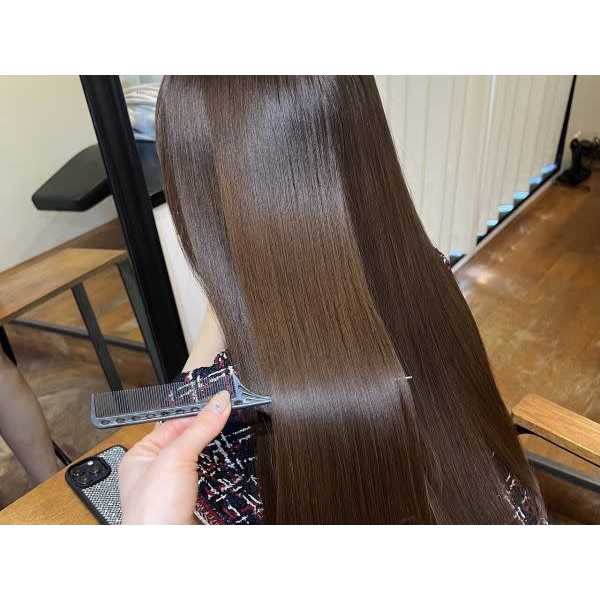 【新規限定No1】メンテカット+カラー+髪質改善リボントリートメント¥12,000