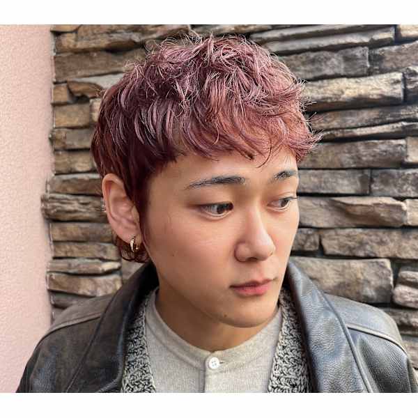 【亀本指名】メンズカット+カラー