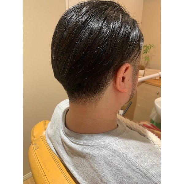 メンズカット＋シェービング＋白髪ぼかし
