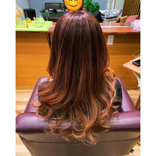 カット＋オーガニックカラー＋トリートメント（シャンプー・ブロー付）