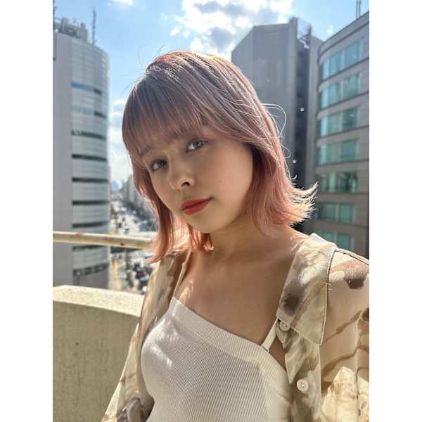 【平日限定プチ贅沢コース】カット×フルカラー×前髪矯正×3stepTR 11400円
