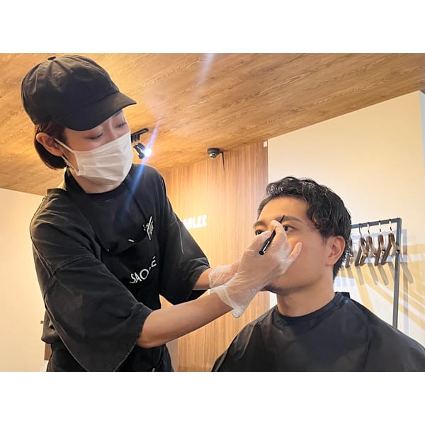 【メンズメイク】韓国風垢抜けメンズメイク60分￥4,980