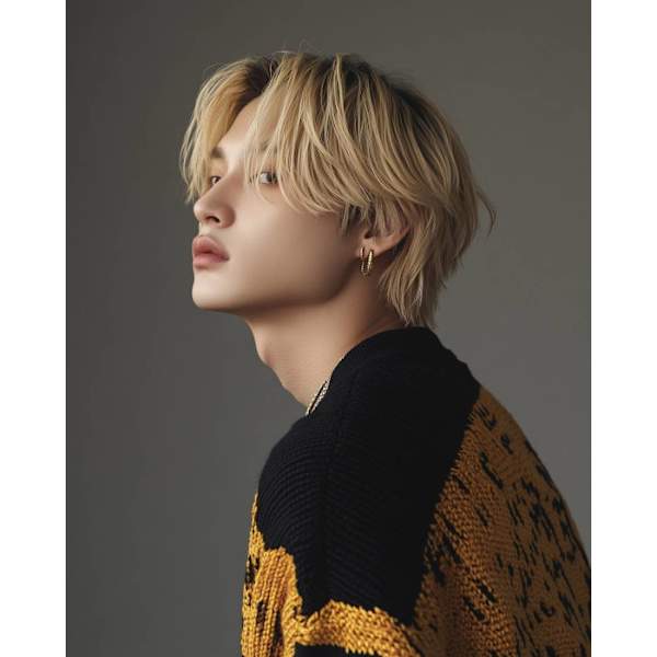 メンズ限定！束感カット＋デザインハイライトカラー￥17,600