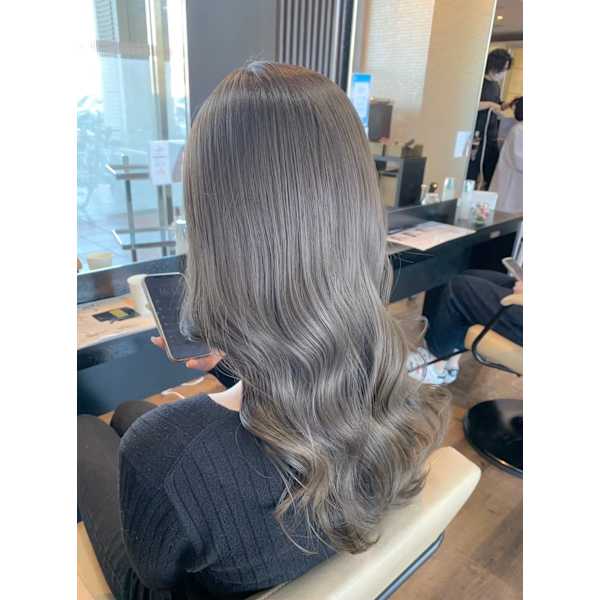 【平日限定】小顔似合わせカット+透明感カラー+Aujuaトリートメント+スチーム