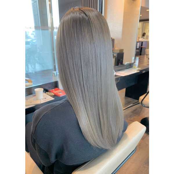 小顔似合せカット+透明感カラー+Aujuaトリートメント+スチーム