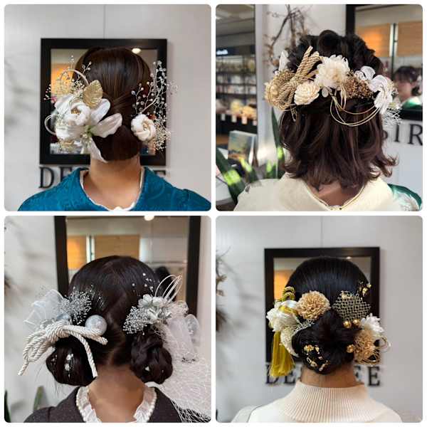 【結婚式や卒業式のセレモニーに☆】ヘアアレンジ