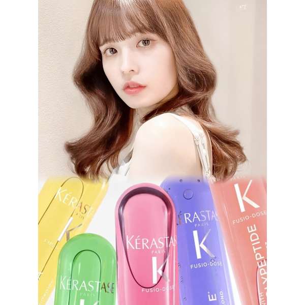 くせ毛を扱いやすく☆【ケラスターゼヘアケア（オレオリラックス）＋カット】