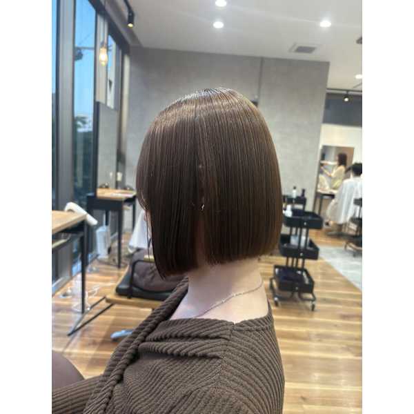 カット＋髪質改善カラー＋トリートメント(ホームケア付)