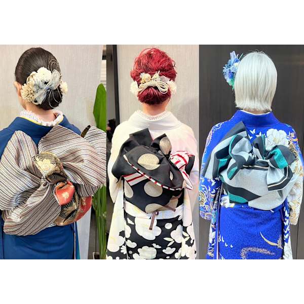 【成人式】着付け＋セットＵＰ　¥27000　　　　　　　赤羽/赤羽駅