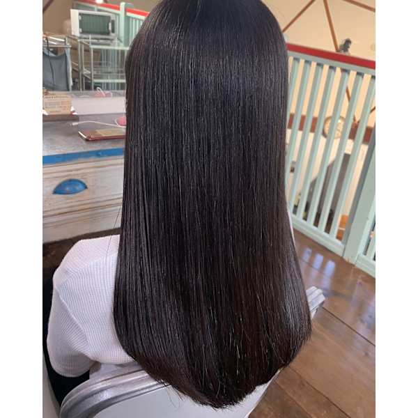 【ストレスゼロ髪へ♪】カット+縮毛矯正 〜湿気に負けない最強ヘア 〜