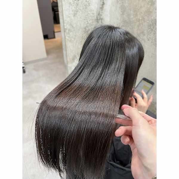 【岸田指名限定】髪質改善美髪ストレート+トリートメント