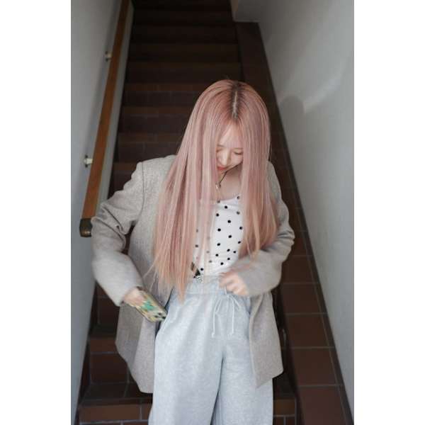 【圧倒的透明感×ダメージに配慮】アディクシーカラー＋Aujuaトリートメント