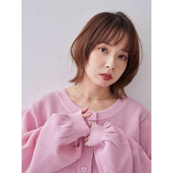 【うねり解消★ポイント美髪ストレート】 カット＋ポイントストレート