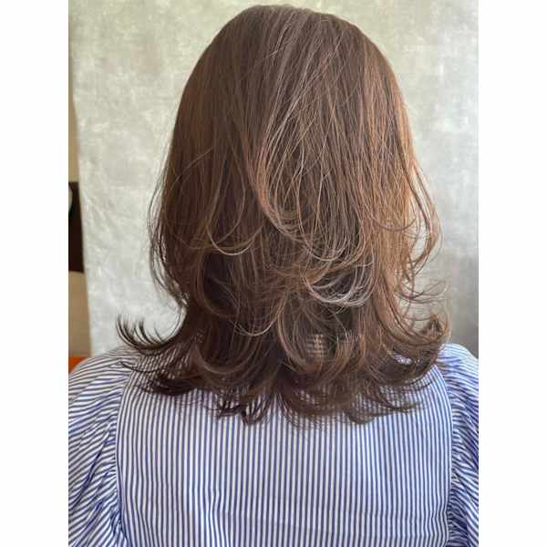 【出始め白髪の】オシャレカラー カット+抗酸化カラー