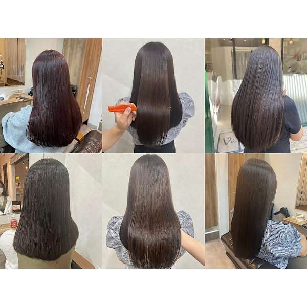 【☆期間限定☆】カット+艶々カラー+veriteトリートメント+プチスパ¥11,110