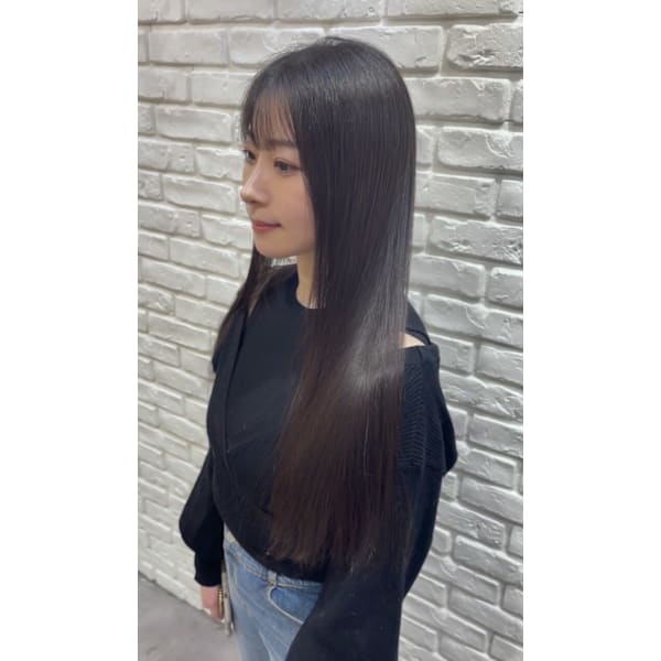 【人生が変わる縮毛矯正☆】地毛風縮毛矯正＋髪質改善トリートメント