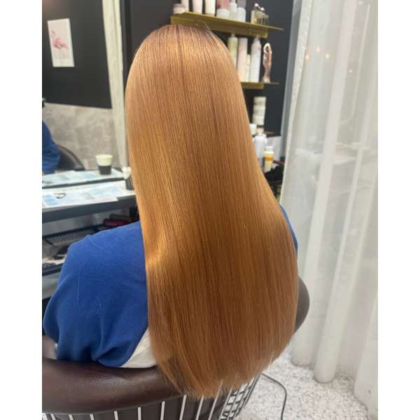 【人気No.1カラー】次世代型髪質改善Relusterトリートメント＋ケアカラー＋カット＋プチスパ