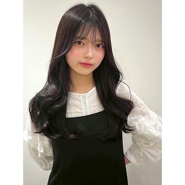 【平日限定】透明感カラー+韓国巻きヘアセット¥6,600