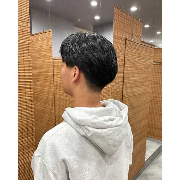 【メンズ】カット+ファーストシャンプー+アフターお流し￥4950 [マッシュ]