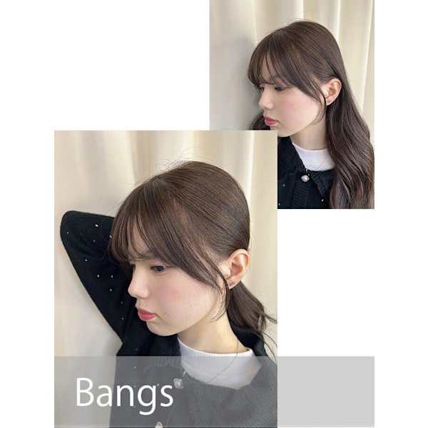 【韓国風】前髪&顔まわりカットで垢抜けスタイル♪