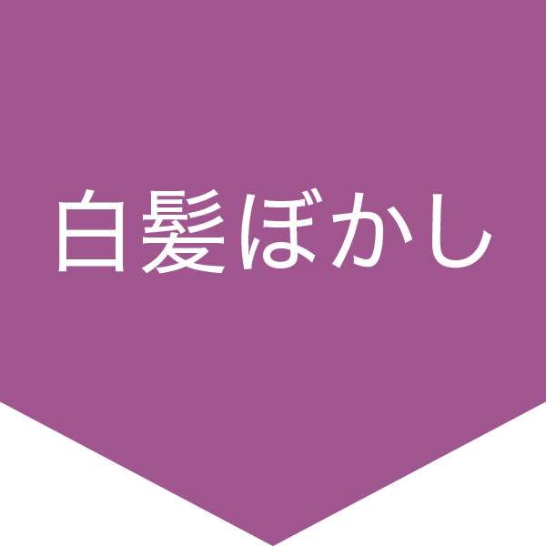↓↓↓白髪ぼかしメニュー↓↓↓ ※このクーポンは使用できません
