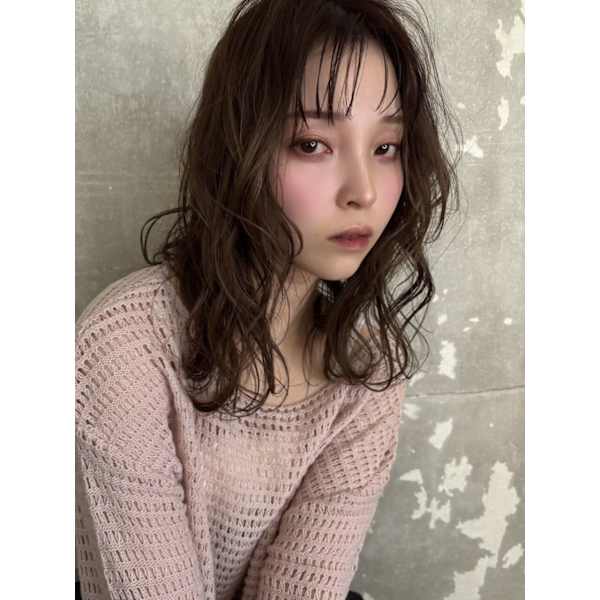 似合わせカット+高発色艶カラー+卵殻膜TR ¥12760→¥7700