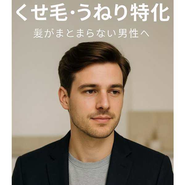 メンズSAKURA縮毛矯正＋白髪染め＋カット