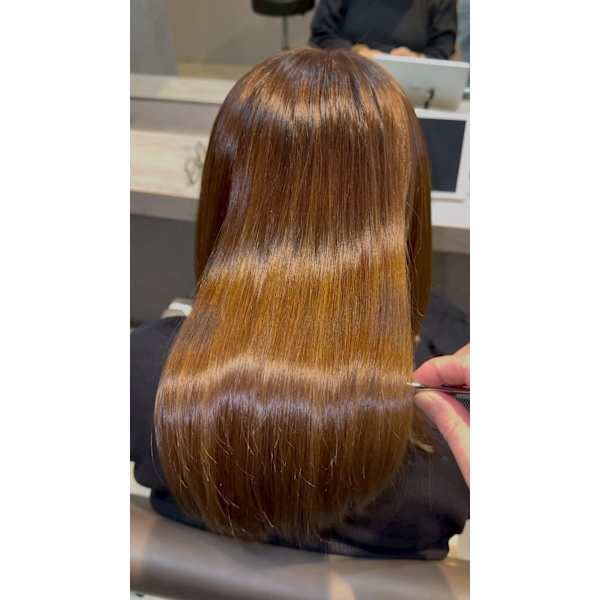 カット+ケアカラー+髪質改善TR¥9,900