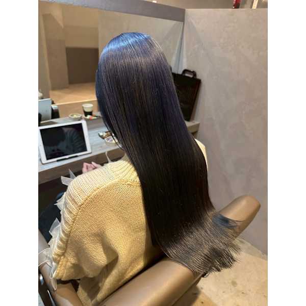 人気当店No.1☆上級☆カット+カラー+髪質改善ULTOWAトリートメント¥11,000