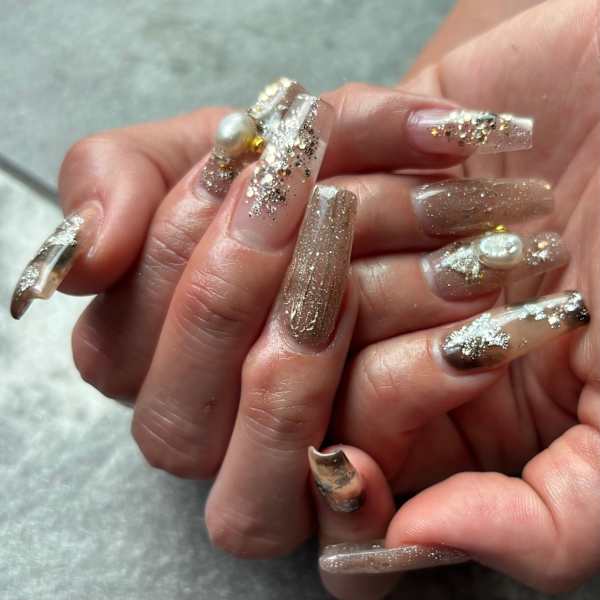 金曜日10時から13時限定◆フルアート◆ニュアンスネイル
