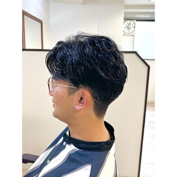 メンズ 【仕事疲れをリセット】カット+温感x微細泡 ヘッドスパ