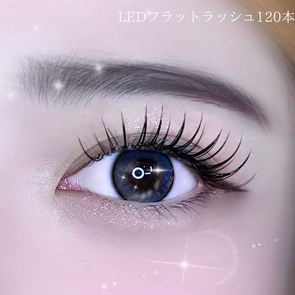 ＊次世代マツエク＊圧倒的持続力★LEDフラットラッシュ80本