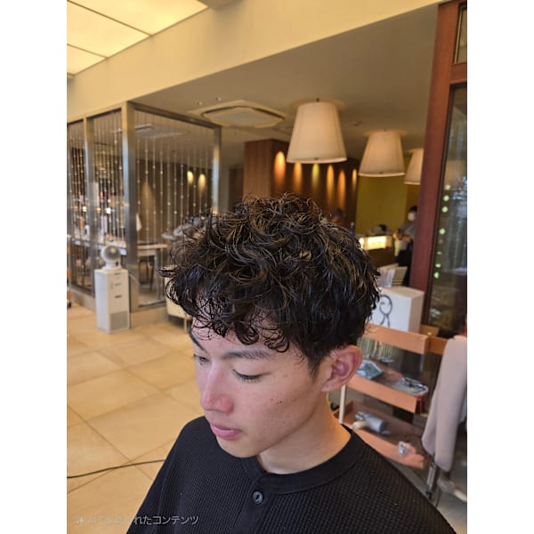 DAIKI限定！ 【カット・メンズパーマ・炭酸アルカリ除去】