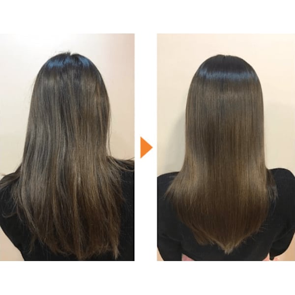 ¥13200 カット+モイストストレート+極上トリートメント+たっぷり潤いスチーム