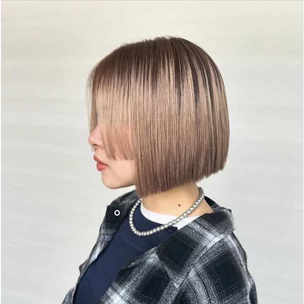 デザインカット+オーガニックカラー￥6390[推しカラー/艶カラー]