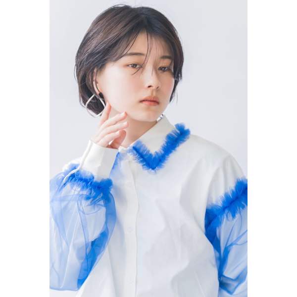 人気当店No.1似合わせカット＋透明感カラー＋トリートメント￥12,000