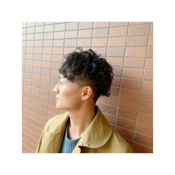 【2.3回目ご来店の方限定】メンズカット+パーマ+質感UPトリートメント¥11,000