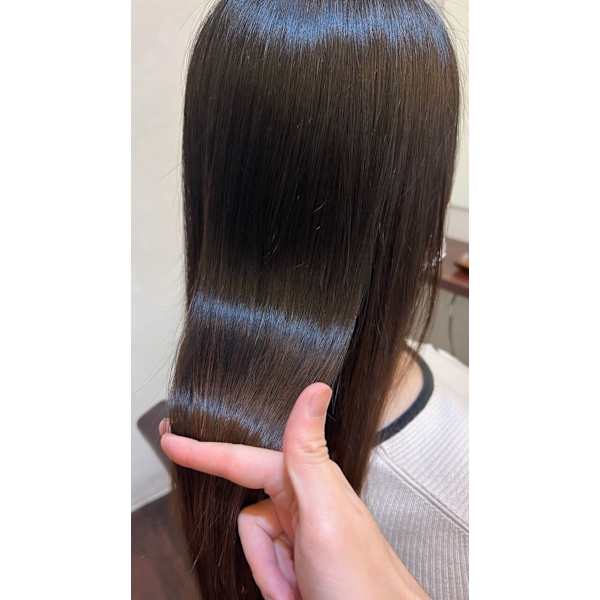 【北島指名】縮毛矯正ライト￥14000