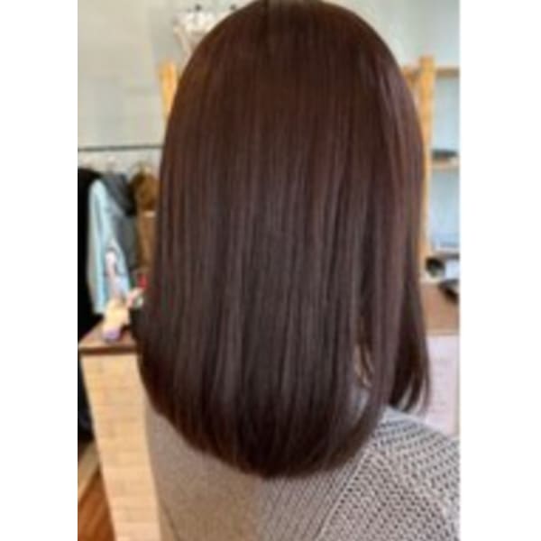 【クセが気になる方へ】艶髪ストレート（縮毛矯正）※SB込み￥15,400