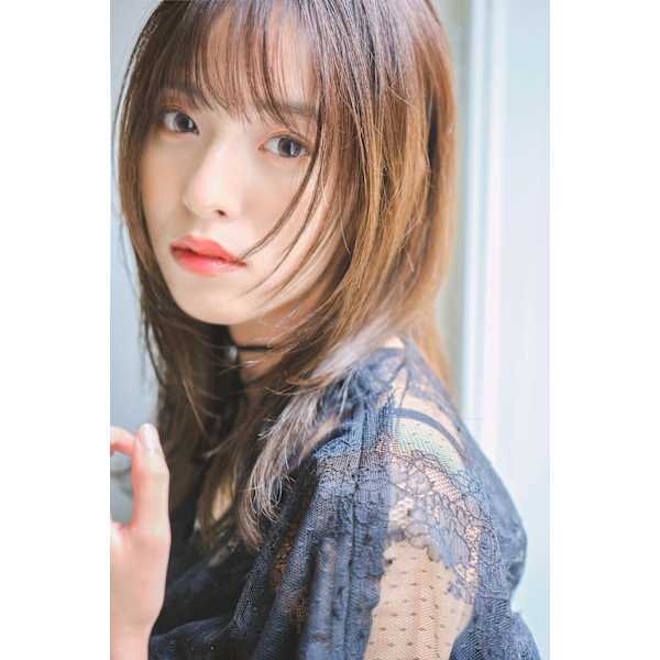 【北浜限定】前髪&顔周りカット+透明感カラー+AujuaTR ¥10000