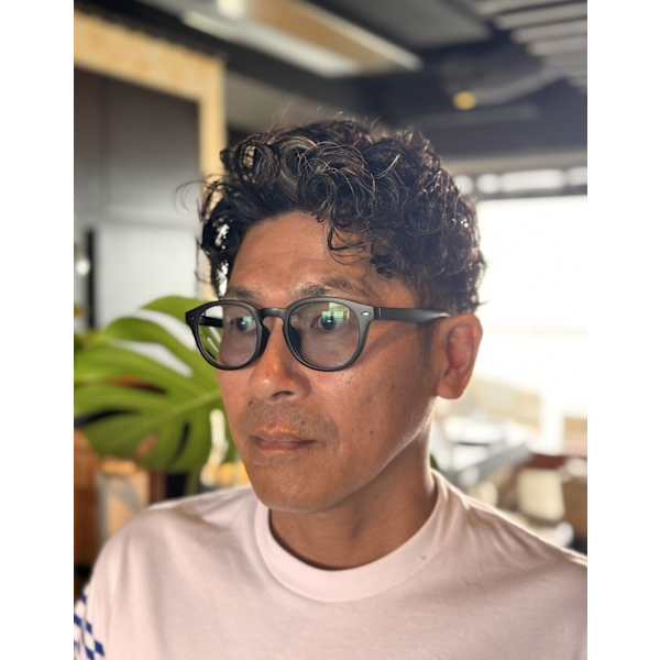 【メンズ★印象UP】カット＋パーマ＋フェイスケア＋スパシャンプー ￥11,000